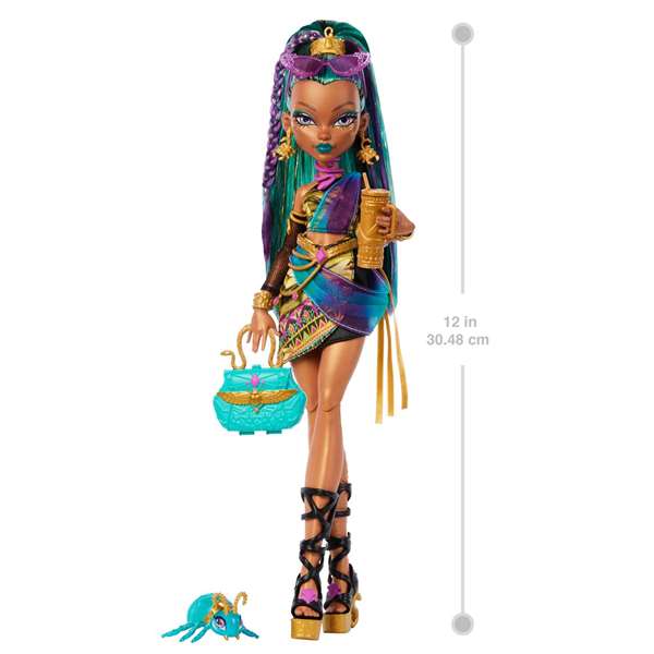 Mattel Monster High Muñeca Nefera Deline