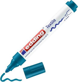 EDDING Rotulador Textil 4500 Azul Claro (Pack de 10)