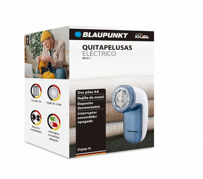 Blaupunkt Quitapelusas Eléctrico, Recoge Pelusas del Suelo, Ropa y Textiles, Aspiradora Manual
