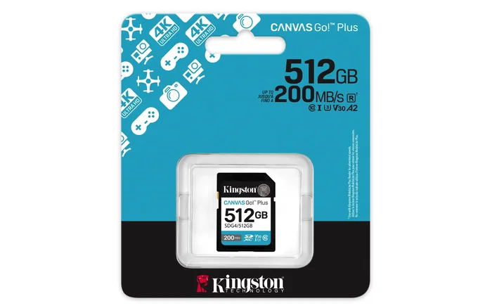 Kingston Technology Canvas Go! Plus 512GB SDXC Kingston Technology Canvas Go! Plus 512GB SDXC
