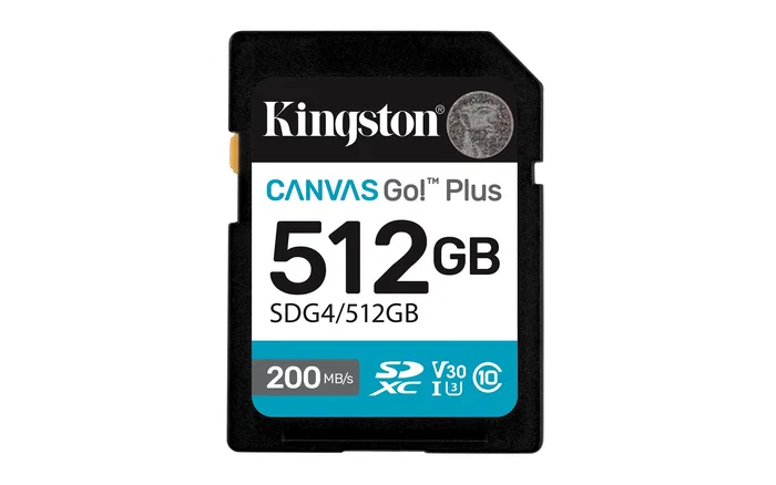 Kingston Canvas Go! Plus 512GB SDXC UHS-I