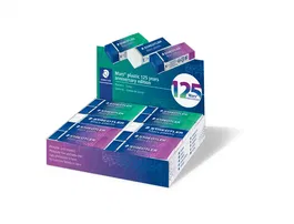 Staedtler 125 aniversario 526/50 Goma de Borrar Lápiz Caja 20 Unidades
