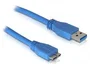 DeLOCK Cable USB 3.0-A a Micro USB 3.0 de 2 m, Azul