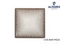 Inde Plato Postre Arena 18x18 cm Elite Brillo (12 Unidades)