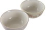 DKD Home Decor Cuencos Ivy&daisy 2022 Surtidos Verde y Beige 600ml