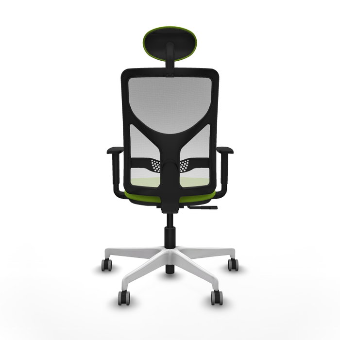 PIQUERAS Y CRESPO Silla de oficina Motilla con mecanismo Sincro, Pistacho y Blanco PIQUERAS Y CRESPO Silla de oficina Motilla con mecanismo Sincro, Pistacho y Blanco