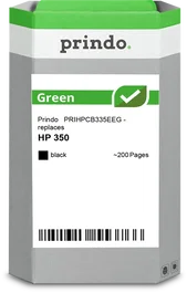 Prindo Cartucho de tinta negro PRIHPCB335EEG Green