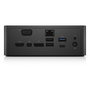 Dell TB16 Docking Station 240W, 2x USB 2.0, 3x USB 3.0, Gigabit Ethernet, 1x Thunderbolt 3 para Notebooks Dell XPS y Precision