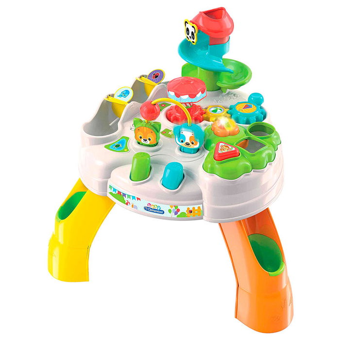 Clementoni Mesa de Actividades Baby Park Interactiva con Luces y Sonidos Clementoni Mesa de Actividades Baby Park Interactiva con Luces y Sonidos
