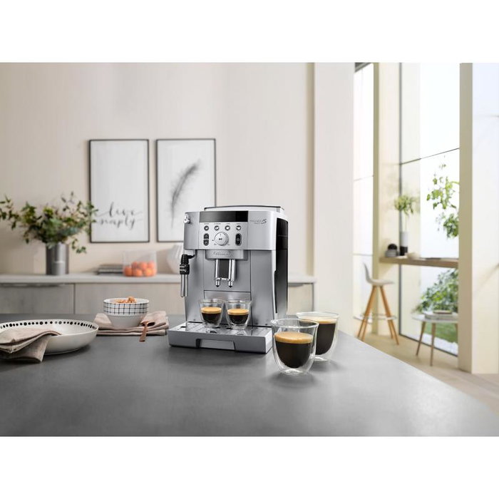 De'Longhi Magnifica S Smart ECAM250.31.SB Plata y Negro