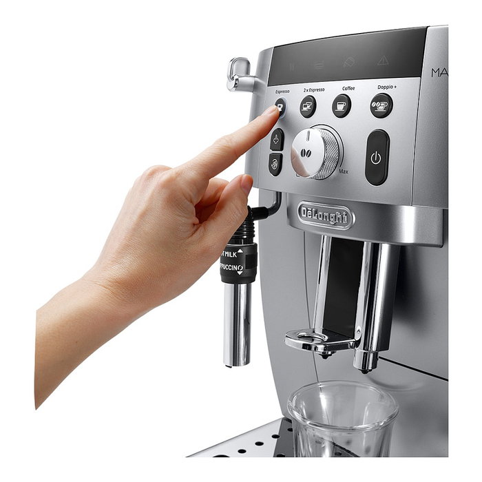 DeLonghi Magnifica S ECAM250.31.SB Máquina espresso automática con molinillo, 1450 W, Plata DeLonghi Magnifica S ECAM250.31.SB Máquina espresso automática con molinillo, 1450 W, Plata