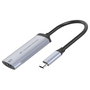 Conceptronic Adaptador USB-C a HDMI 2.1 ABBY23G 8K 60Hz Plata