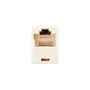 Nano Cable Adaptador RJ45 10.21.0401 / Cat.5e Hembra a Hembra para Alargar Enlace de Red Beige