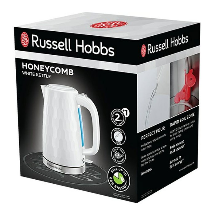 Russell Hobbs Honeycomb Blanco 1,7L Russell Hobbs Honeycomb Blanco 1,7L