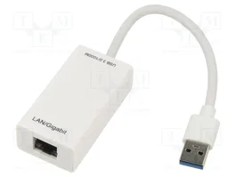 GOOBAY Adaptador USB 3.0 a Ethernet Gigabit RJ45 Blanco