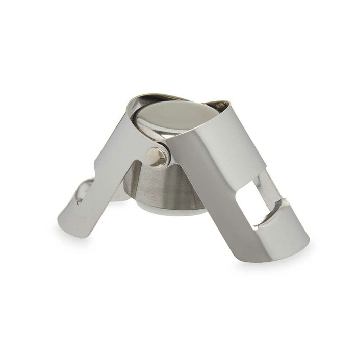 Tapón para champán Kinvara Plateado Plata Silicona Acero Inoxidable Plástico 6 x 5,5 x 3,5 cm Hermético (12 Unidades) Tapón para champán Kinvara Plateado Plata Silicona Acero Inoxidable Plástico 6 x 5,5 x 3,5 cm Hermético (12 Unidades)