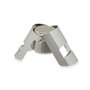 Tapón para champán Kinvara Plateado Plata Silicona Acero Inoxidable Plástico 6 x 5,5 x 3,5 cm Hermético (12 Unidades)