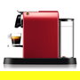 Krups CitiZ XN7415 - Máquina de Café Nespresso Automática para Cápsulas, 19 Bar, 1260W, Rojo/Cherry Red, Incluye 14 Cápsulas