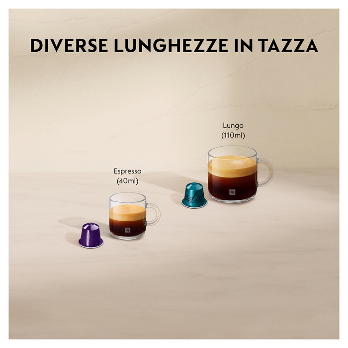 Krups CitiZ XN7415 - Máquina de Café Nespresso Automática para Cápsulas, 19 Bar, 1260W, Rojo/Cherry Red, Incluye 14 Cápsulas