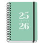 Agenda DOHE GRAMMAR Verde A5 150 x 210 mm 2025-2026 (20 Unidades)