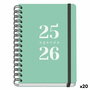 Agenda DOHE GRAMMAR Verde A5 150 x 210 mm 2025-2026 (20 Unidades)