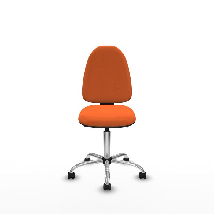 PIQUERAS Y CRESPO Silla de oficina Aýna Naranja con mecanismo Asincro