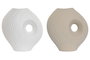 DKD Home Decor Set de 2 Jarrones de Gres 33x15x34 cm