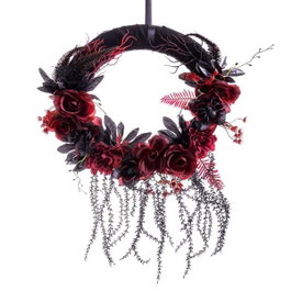 My Other Me Corona Flores Rojo 60 X 40 X 8 Cm