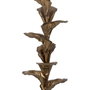 Ixia Portavelas de Metal Oro Decoración 11,50 x 11,50 x 40 cm