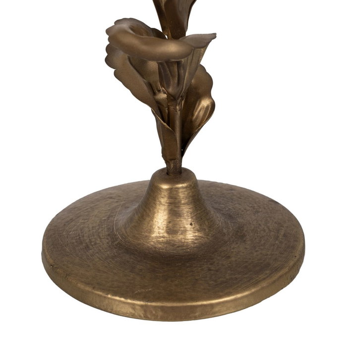 Ixia Portavelas de Metal Oro Decoración 11,50 x 11,50 x 40 cm Ixia Portavelas de Metal Oro Decoración 11,50 x 11,50 x 40 cm
