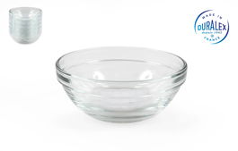 Duralex Bol Lys 205 cc - Ø 10.5 x 4.25 cm Apilable Transparente Rojo (72 Unidades)