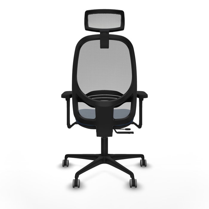 PIQUERAS Y CRESPO Silla de oficina Cilanco Azul marino y Gris PIQUERAS Y CRESPO Silla de oficina Cilanco Azul marino y Gris