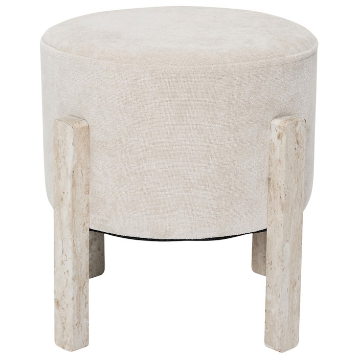 Home Deco Factory Taburete Emilia Beige Home Deco Factory Taburete Emilia Beige