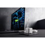 Intenso Cargador de pared GAN W30C con cable USB-C, Blanco