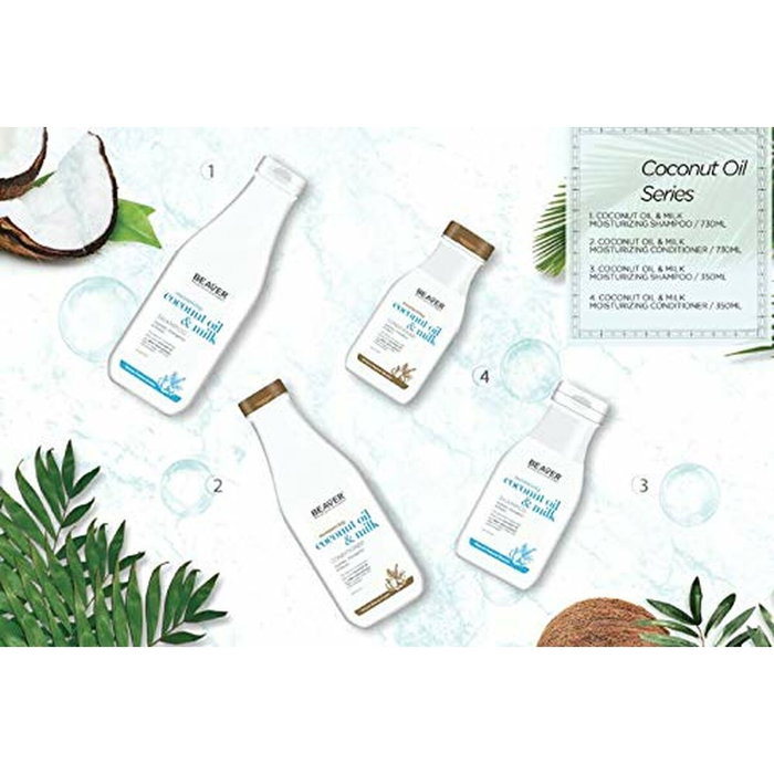 Beaver COCONUT OIL & QUINOA champú hidratante 350 ml