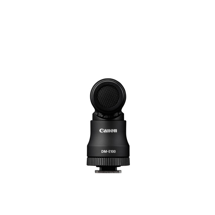 Canon DM-E100 Micrófono Estéreo Negro para Cámara Digital