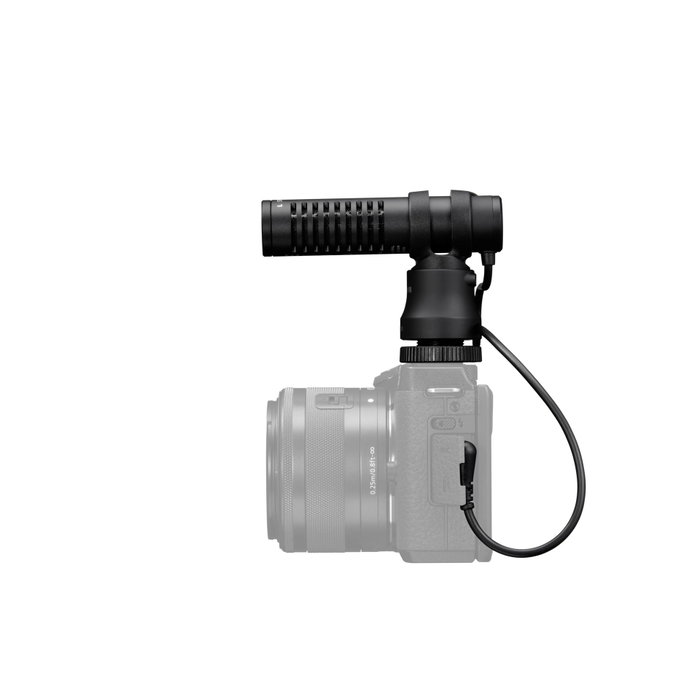 Canon DM-E100 Micrófono Estéreo Negro para Cámara Digital