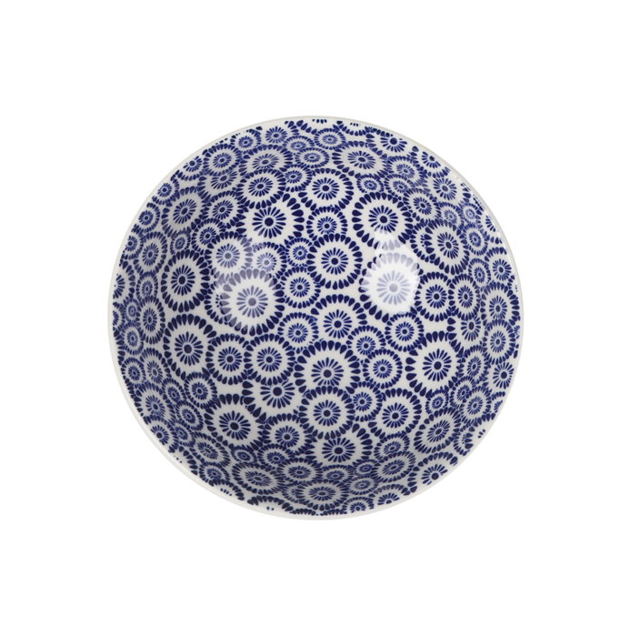 La Mediterranea Bol Aperitivo Japonés Kaito con 6 Diseños de Relieve (18 Unidades)