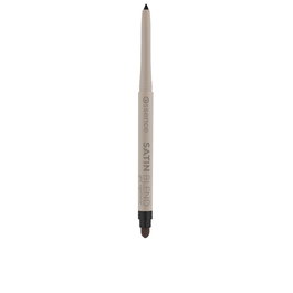 Essence Satin Blend Delineador en Gel #01-Pure Black 0.22 g, Color Negro con Acabado Mate, Doble Punta, Alta Pigmentación, Resistente al Agua, Larga Duración