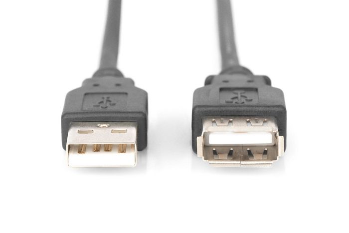 Digitus Cable de Extensión USB 2.0 Tipo A Macho/Hembra, 5m