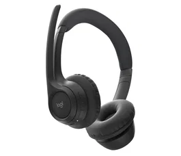 Logitech Zone 300 Auriculares Inalámbricos para Oficina, Negro