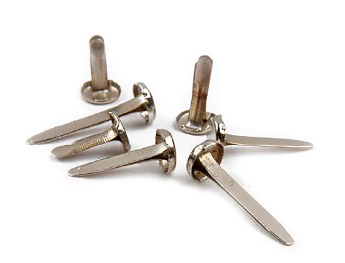 Liderpapel Encuadernadores Niquelados N.4 Metal 22 mm Caja de 100 Unidades