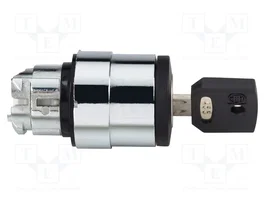 SCHNEIDER ELECTRIC Interruptor rotativo con llave Harmony XB4 22mm Negro