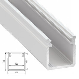 Perfil de aluminio tipo Y 2,02M