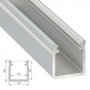 Perfil de aluminio tipo Y 2,02M