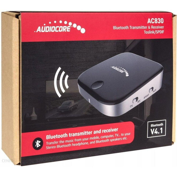 Receptor aux bluetooth 5.0 baseus qiyin (negro)