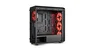 NOX Hummer TGM Midi Tower - Caja ATX Negro con Cristal Templado, 4 Ventiladores RGB Rainbow, USB 3.0, Soporte Placas ATX/micro-ATX/mini-ITX