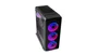 NOX Hummer TGM Midi Tower - Caja ATX Negro con Cristal Templado, 4 Ventiladores RGB Rainbow, USB 3.0, Soporte Placas ATX/micro-ATX/mini-ITX