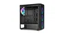 NOX Hummer TGM Midi Tower - Caja ATX Negro con Cristal Templado, 4 Ventiladores RGB Rainbow, USB 3.0, Soporte Placas ATX/micro-ATX/mini-ITX