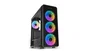 NOX Hummer TGM Midi Tower - Caja ATX Negro con Cristal Templado, 4 Ventiladores RGB Rainbow, USB 3.0, Soporte Placas ATX/micro-ATX/mini-ITX